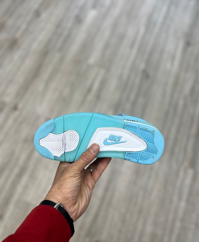 خرید Jordan 4 Off-White آبی با بهترین قیمت