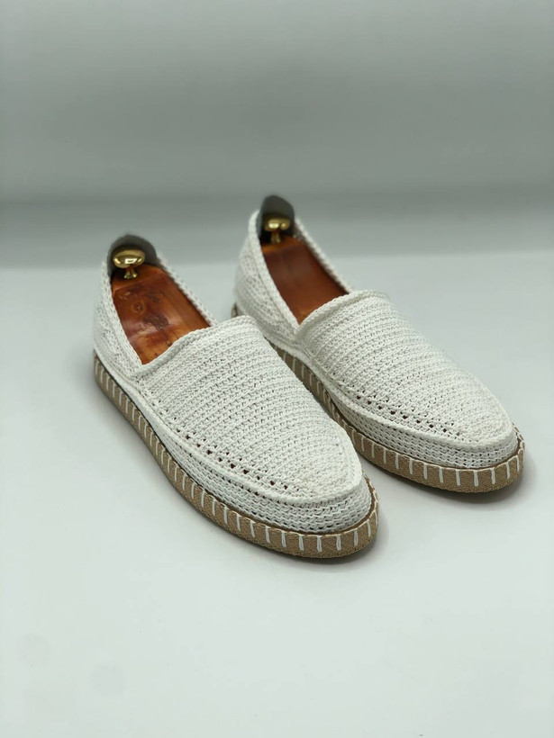 خرید گیوه مردانه و زنانه سفید