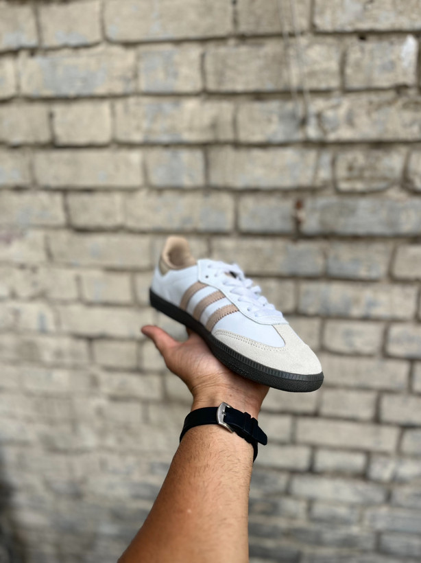 قیمت کتونی آدیداس سامبا کرم قهوهای