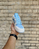 خرید قسطی کتونی زنانه جردن ۱ وان مسترکوالیتی سفید آبی یخی