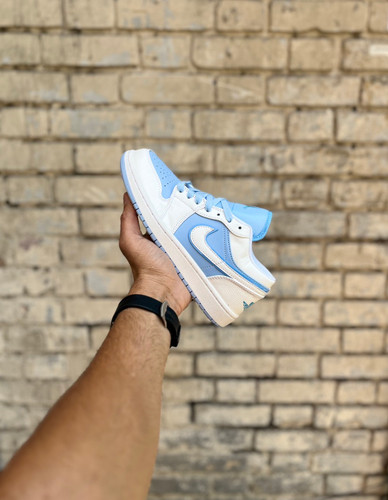 خرید کتونی زنانه جردن ۱ وان مسترکوالیتی سفید آبی یخی