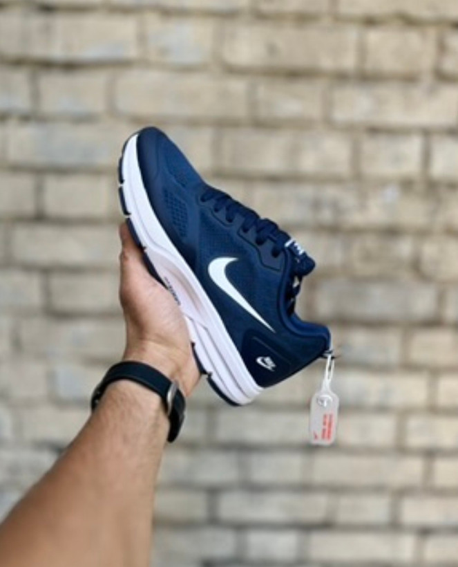 کتونی اسپرت نایکی Air Zoom Pegasus 26 سرمهای نمای کنار