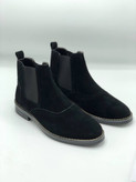 نیم بوت مردانه چلسی اشبالت مشکی نمای کنار