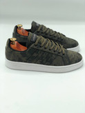 Adidas court sneakers green camo men