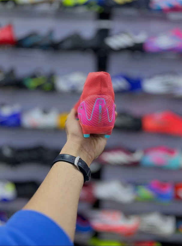 استوکهای درشت کفش فوتبال نایکی Mercurial Superfly 10 مخصوص چمن طبیعی