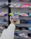 طراحی مینیمال کفش فوتسال جوما Top Flex Rebound طوسی اورجینال