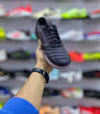 نمای جانبی کفش فوتسال Adidas Top Sala Competition مشکی مناسب بازیکنان حرفهای و تمرکز محور