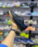 کفش فوتسال نایکی گاتو مشکی آبی سلطنتی مناسب بازی قدرتی