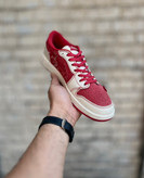 کفش نایک ترویس اسکات قرمز سفید مناسب استریتویر