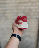 کتونی خاص نایک قرمز سفید مردانه سایز ۴۱ تا ۴۵