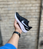 کتونی اسپرت نایکی گاید ۱۰ مشکی سفید مستر کوالیتی مناسب استفاده روزمره