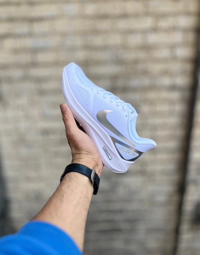 کتونی اسپرت نایکی گاید ۱۰ سفید مستر کوالیتی مناسب استفاده روزمره