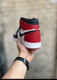 Air Jordan 1 Retro High Satin اسپرت مشکی و قرمز برای