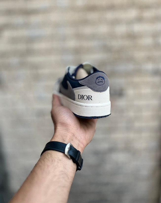 کفش جردن تراویس دیور کرم سرمهای استریت لوکس