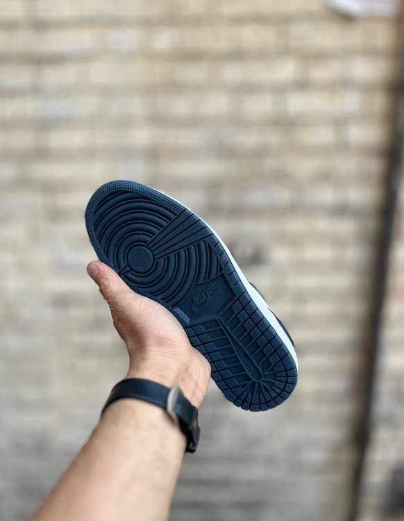 کفش اسپرت Air Jordan 1 Low جدیدترین رنگ سرمهای و سفید | Navy White