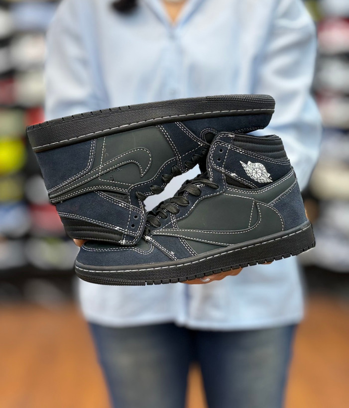 خرید Nike Air Jordan 1 Low Travis Scott Black Phantom مشکی
