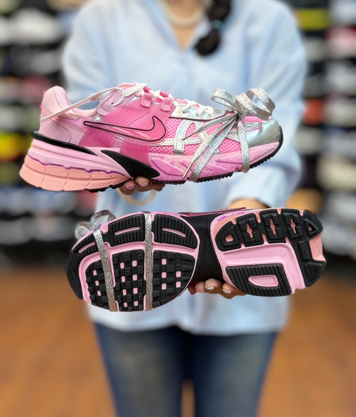 کتونی زنانه Nike V2K Run Pink Silver سایز ۳۷ تا ۴۰