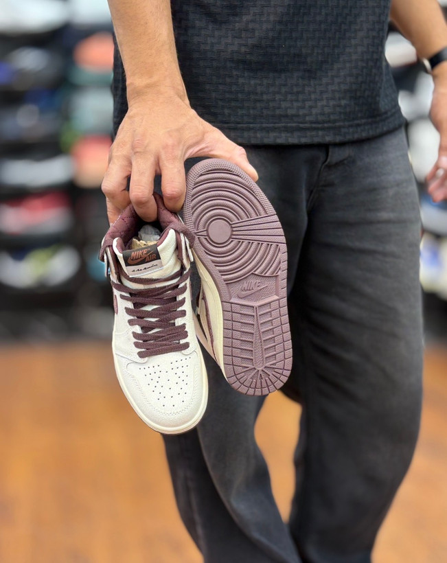 Air Jordan 1 A Ma Maniere High Cream Brown مناسب استایل لاکچری