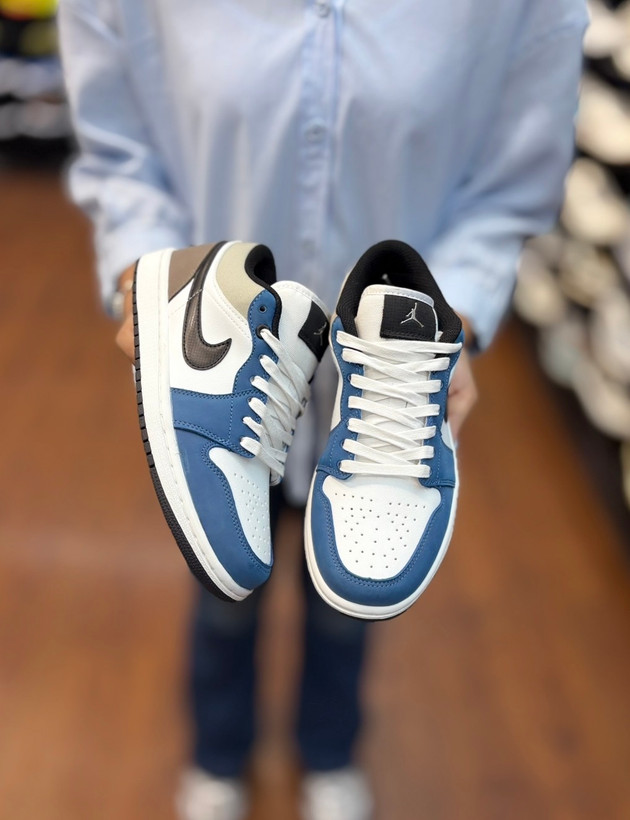 خرید Nike Air Jordan 1 Low GS Diffused Blue مردانه
