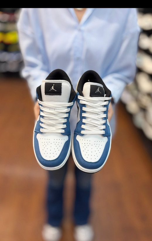 کتونی مردانه Air Jordan 1 Low GS Diffused Blue رنگ آبی