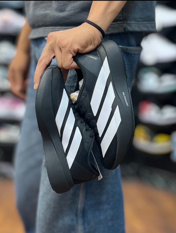 کتونی آدیداس آدیزیرو ایوو اسال Adizero EVO SL مشکی سفید