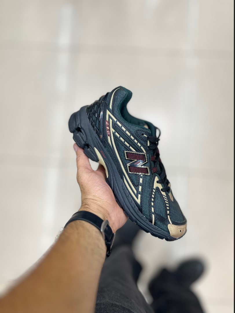 کتونی نیوبالانس ۱۹۰۶ سبز مشکی طلایی مستر کوالیتی - 1906D Dark Green / Black